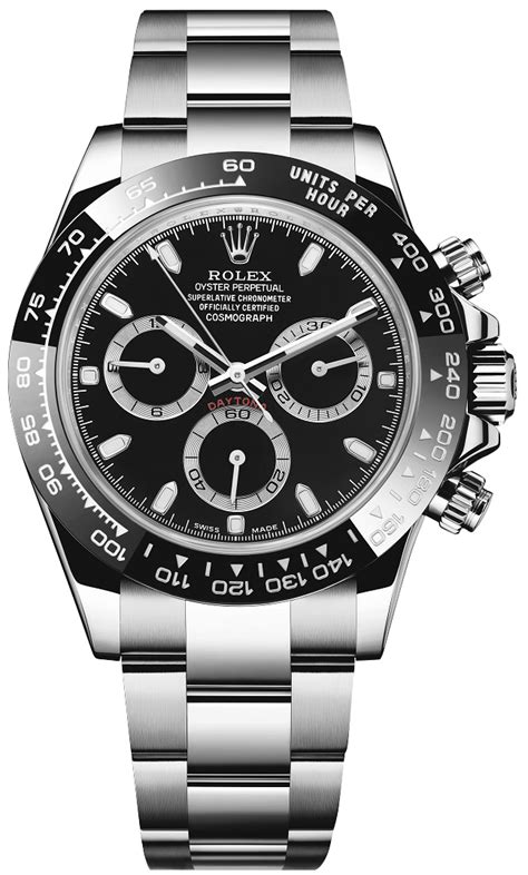 rolex daytona 116500ln schwarz|Rolex daytona value chart.